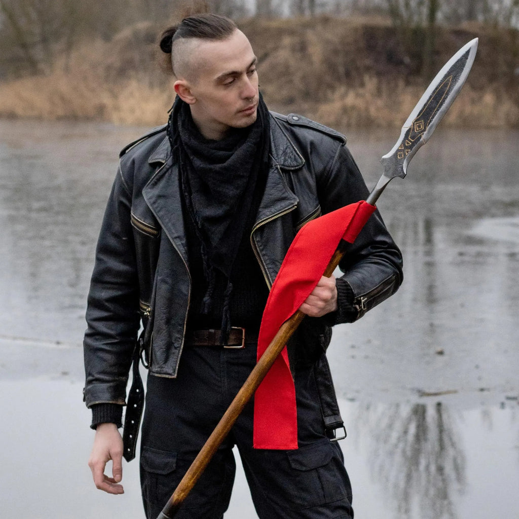 Draupnir Spear Carbon Steel Replica for Cosplay & Display