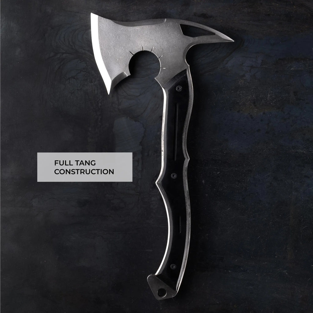Requiem Metal Hatchet, Functional Full Tang Tomahawk Axe