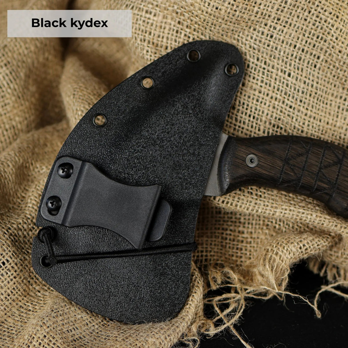 Forged Tomahawk Full Tang, Handmade Bushcraft Axe with Sheath, Functional Indian Engarved Tomahawk