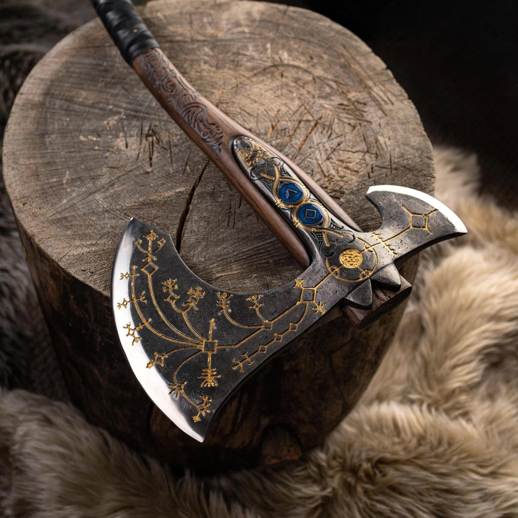 Leviathan Axe Metal Kratos Functional Replica 9.11lb