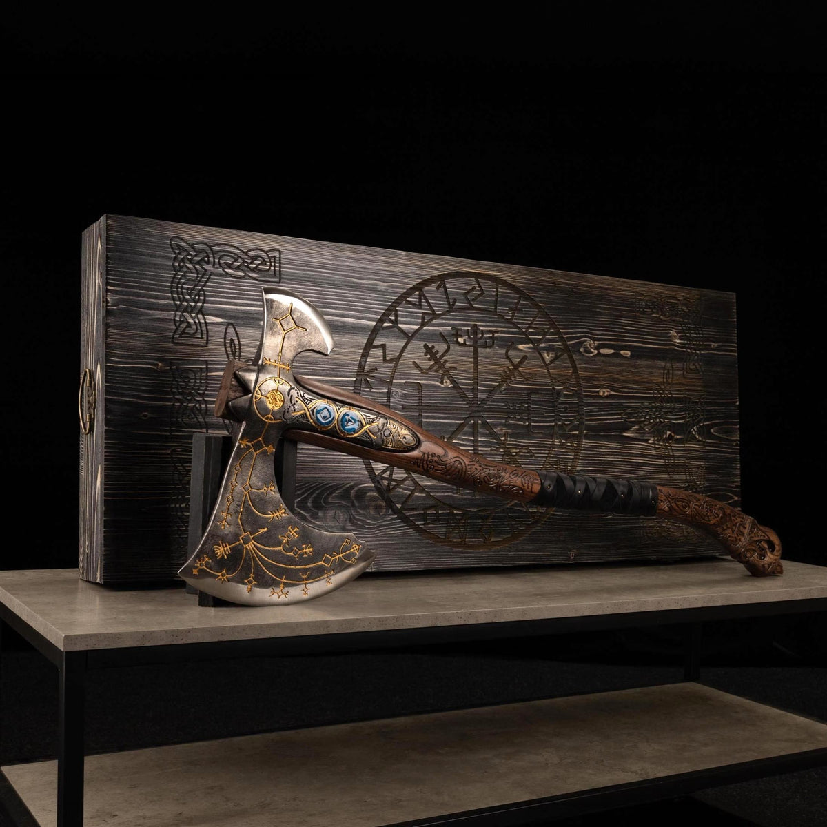 Leviathan Axe Metal Kratos Functional Replica 9.11lb