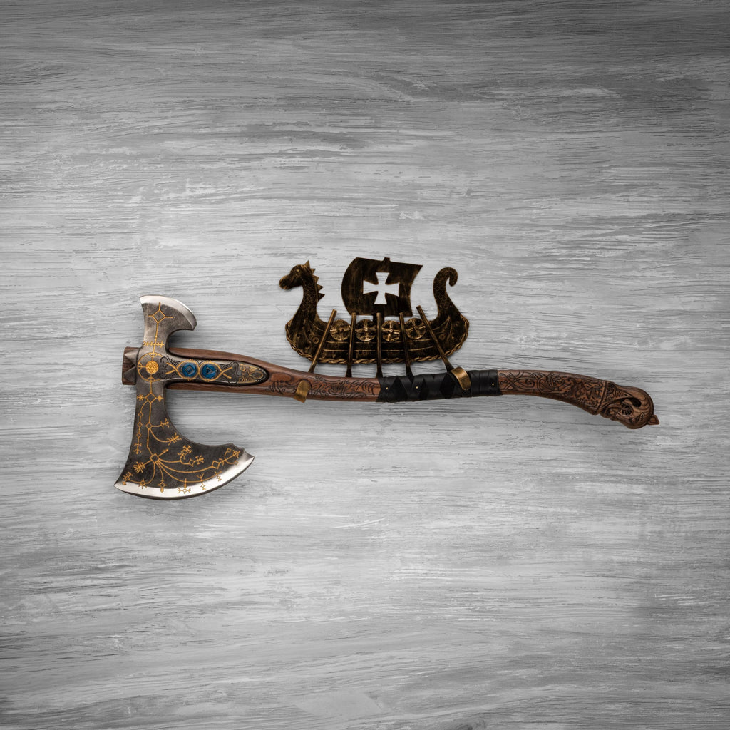 Leviathan Axe Metal Kratos Functional Replica 9.11lb