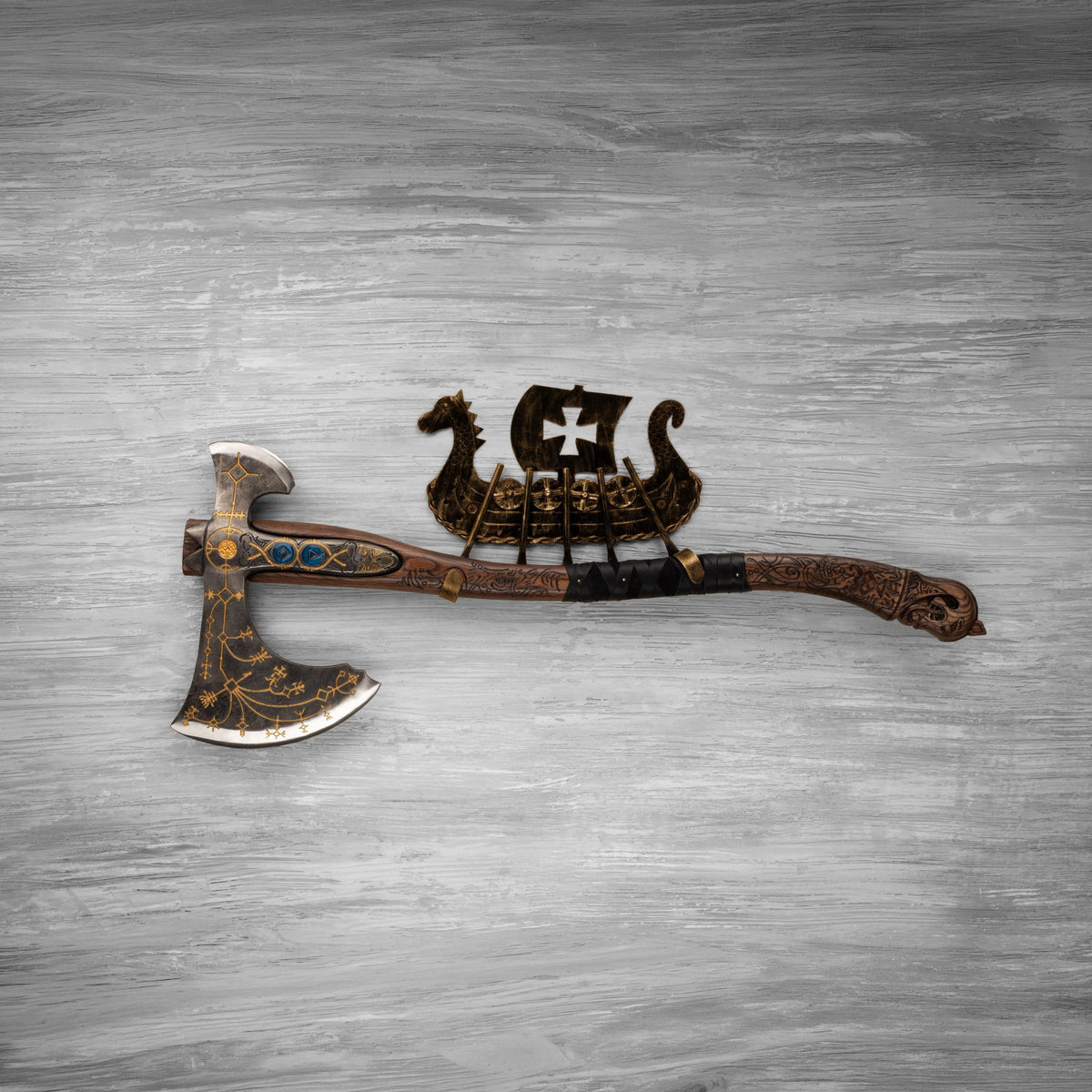 Leviathan Axe Metal Kratos Functional Replica 9.11lb