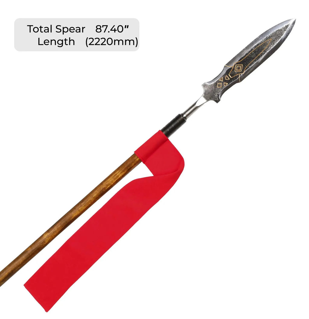Draupnir Spear Carbon Steel Replica for Cosplay & Display